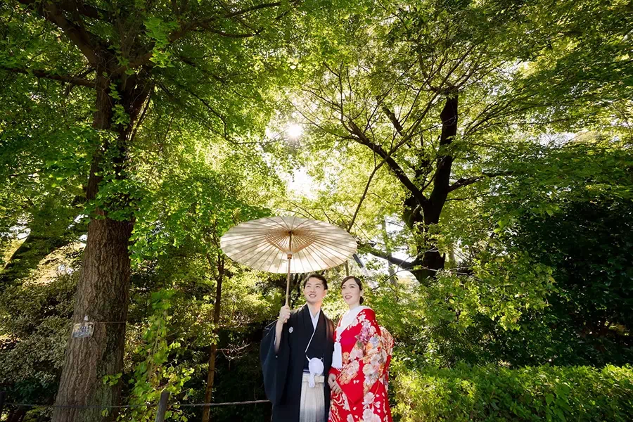岡崎公園和装ロケーション