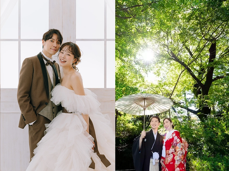 ナチュラルスタジオ＆岡崎公園和装ロケーション