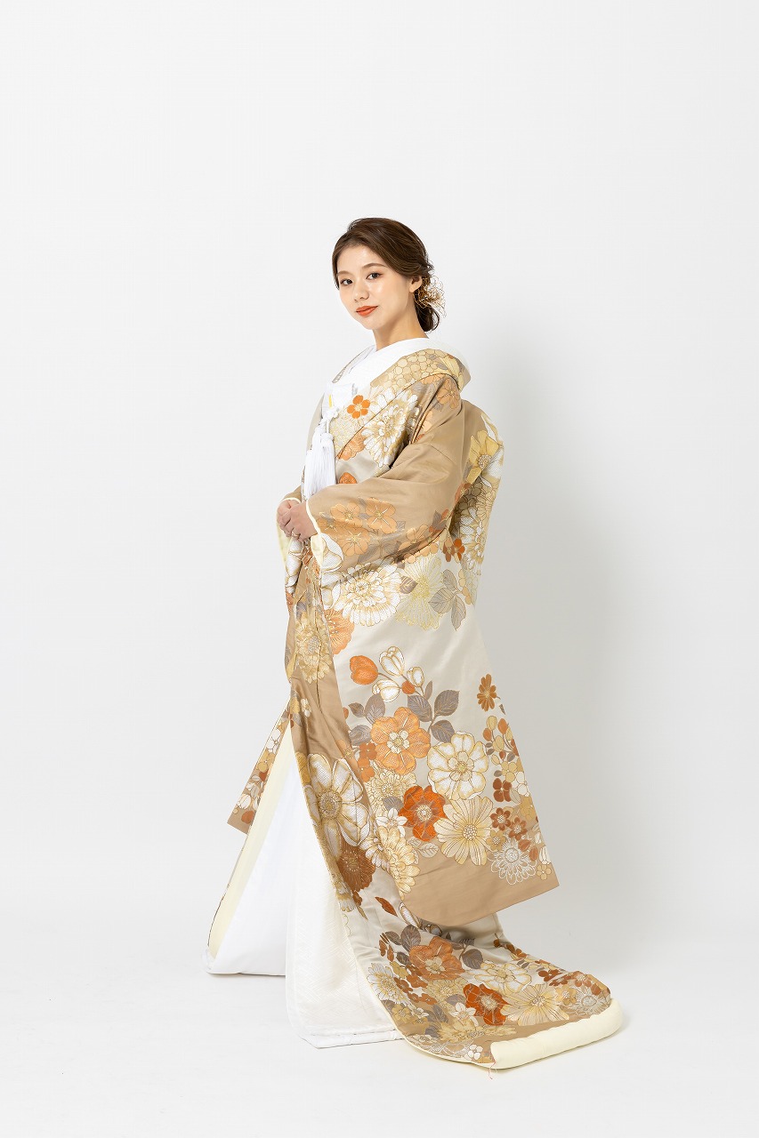 名古屋,フォトウェディング,和装,和装ウェディング,前撮り,黄,色打掛