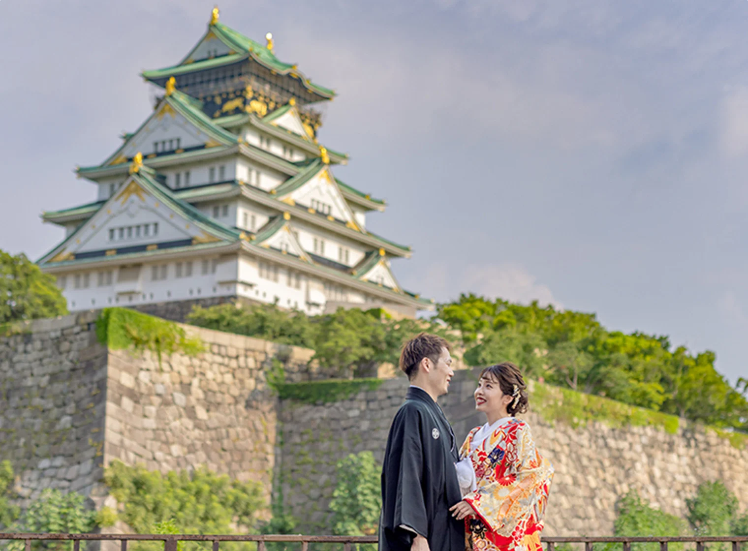 大阪城公園和装ロケーション 