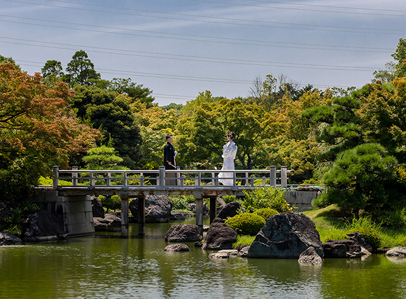 大仙公園和装ロケーション 