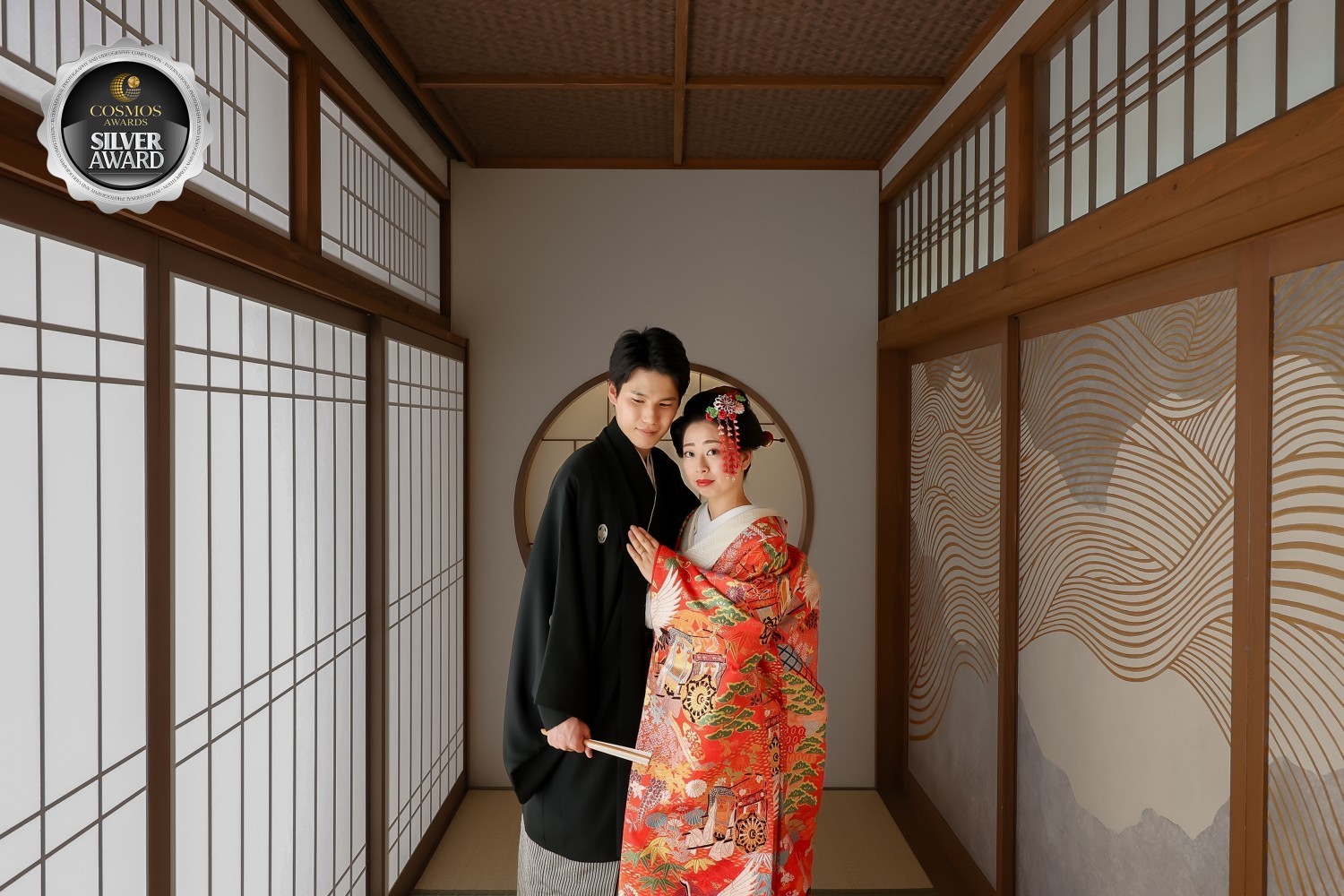 前撮り，フォトウエディング，和装